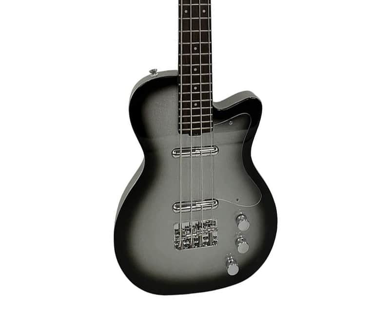 Silvertone 1444 Classic Series Short Scale Bass - Silverburst image 1