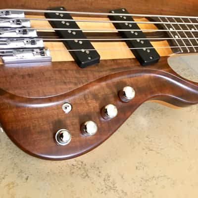 Immagine Little guitar works Torzal twist 5 string thru neck bass 2015 Natural - 14