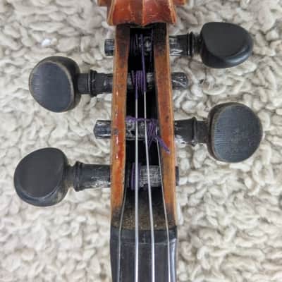 Giovan paolo Maggini Brescia 16 Full Size Antique Violin w/Case, Rosin, and Bows image 5