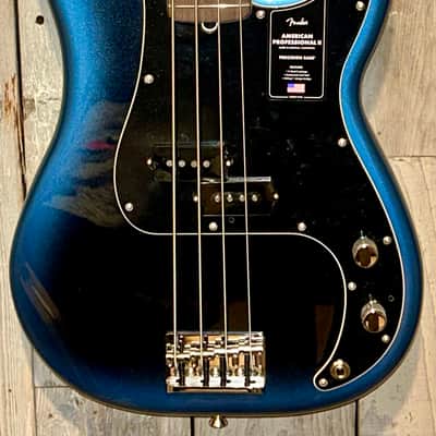 New Fender American Professional II Precision Bass with Rosewood Fretboard- Dark Night, Support Small Business and Buy It Here! image 4