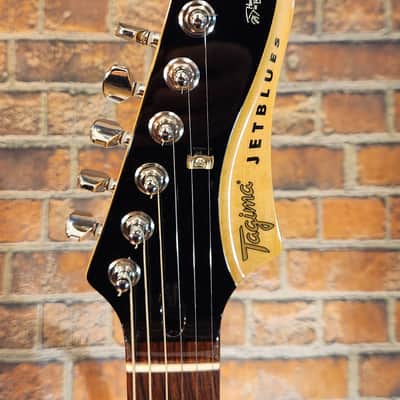 Tagima Brazil Jet Blues Deluxe Lake Placid Blue w/ OHSC image 3