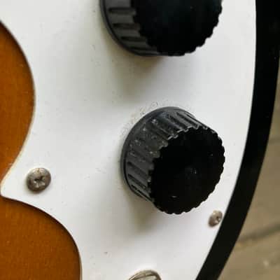 Kay K5915 Electric Bass w/ Original Case - 1960s - Sunburst image 7