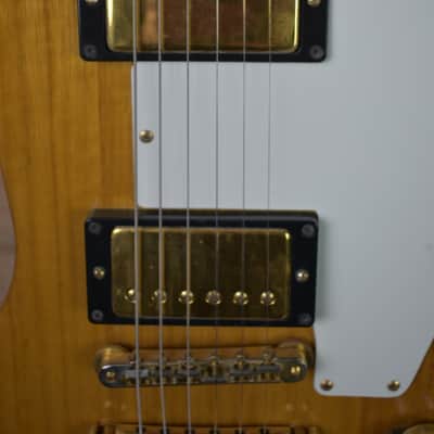 Orville By Gibson Explorer 1990 Clapton Cut- Natural Korina image 5
