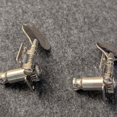 Original tuners from Squier Precision Bass PJ  2023 - Nickel/silver image 2