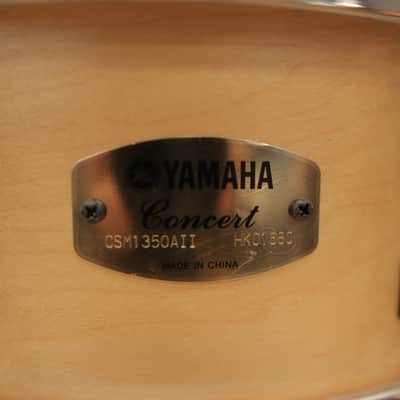Pre-Owned Yamaha Concert Series Maple 5x13" Snare Drum CSM-1350AII image 11