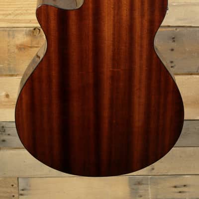 Ibanez AEGB24FE Acoustic/Electric Bass Mahogany Sunburst image 3
