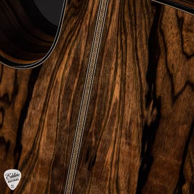 Santa Cruz Fingerstyle Custom - Ancient Orcas Island Cedar & Mun Ebony image 11