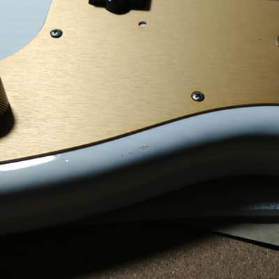 Fender AVRI '57 Precision W/Vintage Warmoth Neck 2017 Translucent White image 16