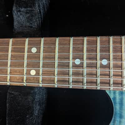 Ibanez S7420FM 1999-2000 - Translucent teal image 9