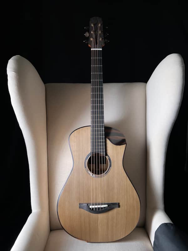 2025 Po Sans Parlor 00 Ancient Japanese Cedar / Euro Maple Fretboard Summit Show image 1