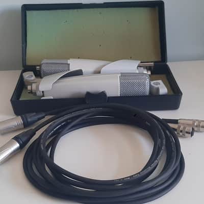 Set of 2x Sennheiser MD 421-N Cardioid Dynamic Microphones 1960s - 1980s - White image 2