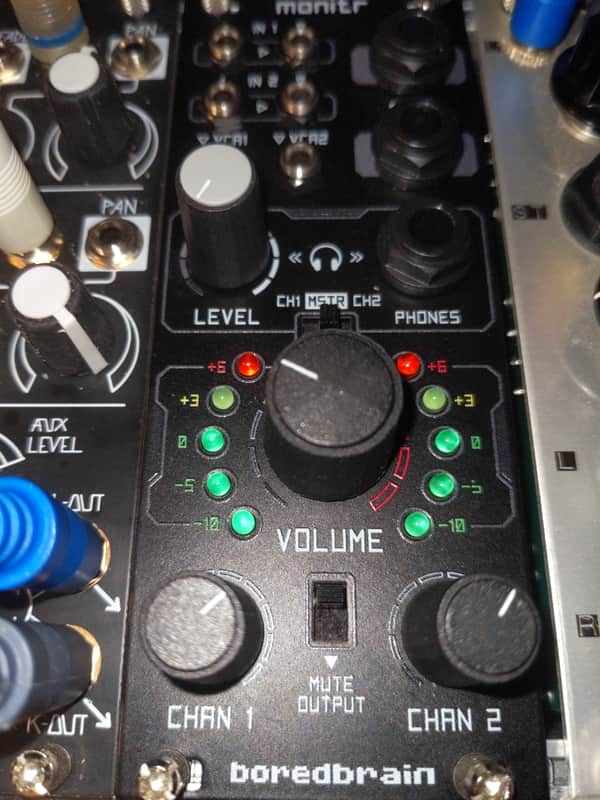 Boredbrain Music Monitr Master Output Control 2022 - Present - Black image 1