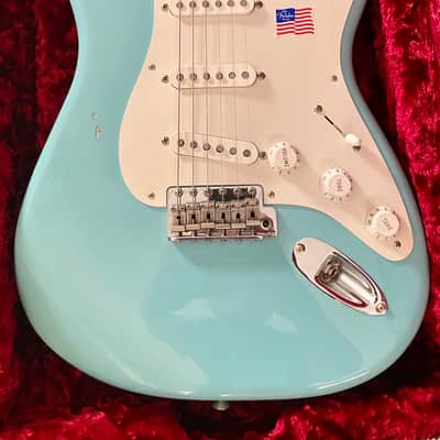 Fender Eric Johnson Stratocaster with Rosewood Fretboard 2009 - 2021 - Tropical Turquoise image 2