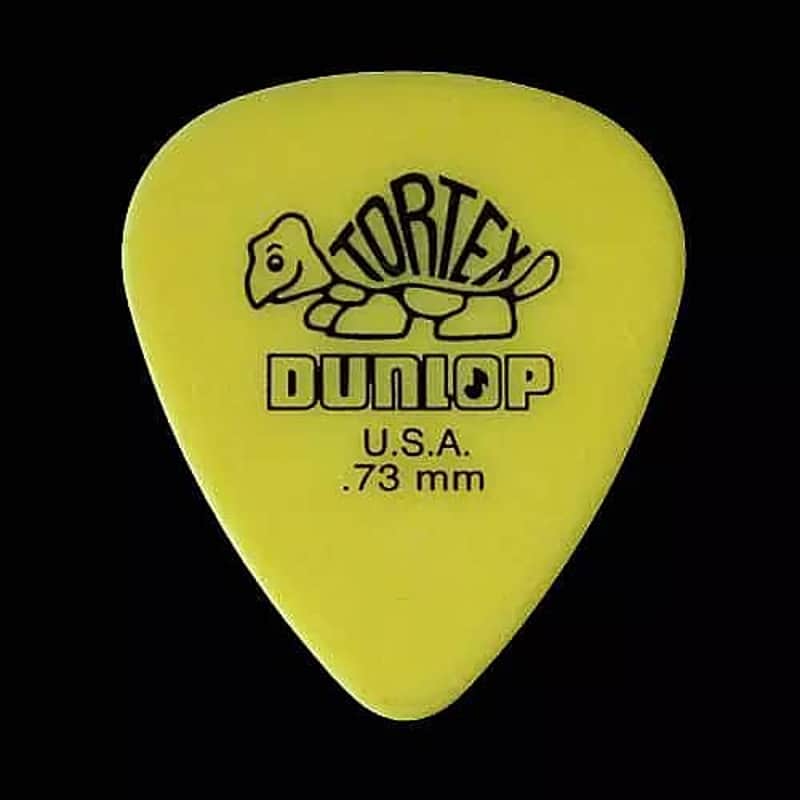 Dunlop 418P73 Tortex Standard .73mm Guitar Picks (12-Pack) image 2