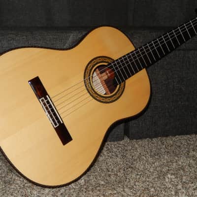 FABULOUS "EL VITO" CONCERT RS - CUSTOM MADE - TORRES STYLE CLASSICAL GUITAR - SPRUCE/INDIAN ROSEWOOD image 1