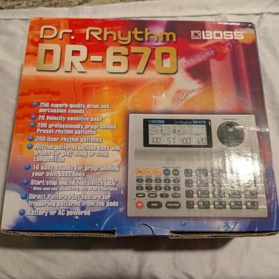 Boss DR-670 Dr. Rhythm 2007 - 2010 - Silver image 2