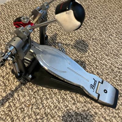 Pearl P1032/R Eliminator Solo Chain-Drive Double Bass Drum Pedal 2010s - Red / Chrome image 3