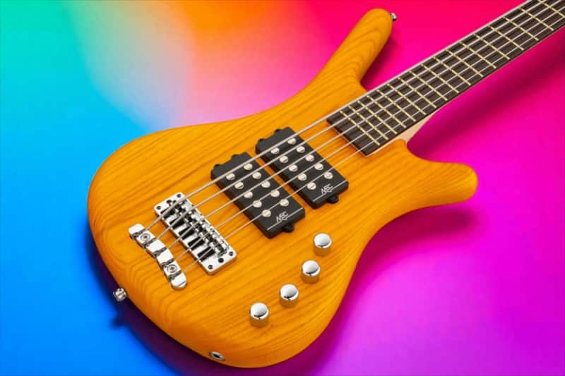 Warwick RockBass Corvette $$ 5 Honey Oil Fretted Passive MEC MM, Free Shipping, Authorized Dealer image 1