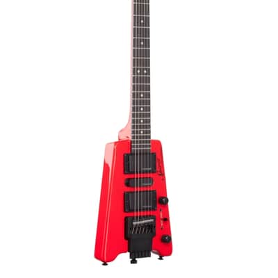 Steinberger Spirit GT PRO Deluxe Hot Rod Red with Gig Bag image 8