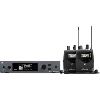 Sennheiser EW IEM G4-TWIN Wireless In-Ear Monitoring System - A1 Band - (B-Stock) image 1