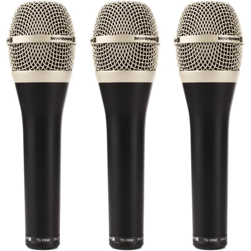 Beyerdynamic TG V50D Dynamic Cardioid Vocal Microphone (3-pack) image 1