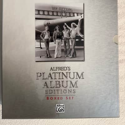 Led Zeppelin Platinum Album Boxed Set [5 book set] RARE Find! image 1