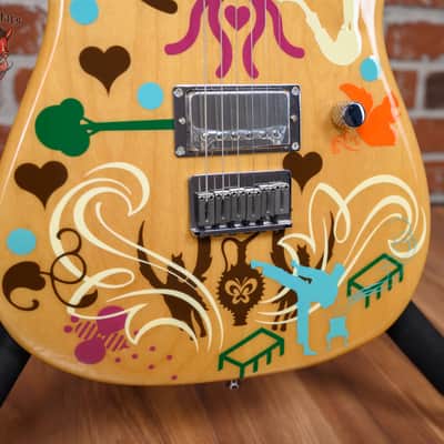Fender Custom Shop The Disaffected Stratocaster #8 of 8 Natural with Custom Artwork by Ryan McGinness 2003 w/OHSC image 16