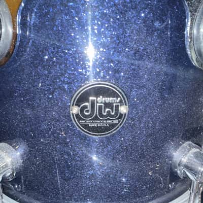 DW Performance Series - Roland Module - Zildjian Cymbal - Gibraltar Rack - Complete Set - Indigo Glass image 4