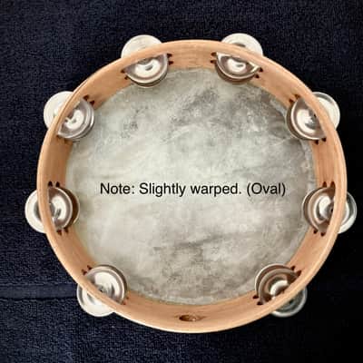Ludwig Concert Tambourine 10” Double Row Jingles 1960’s (Sound File) image 9