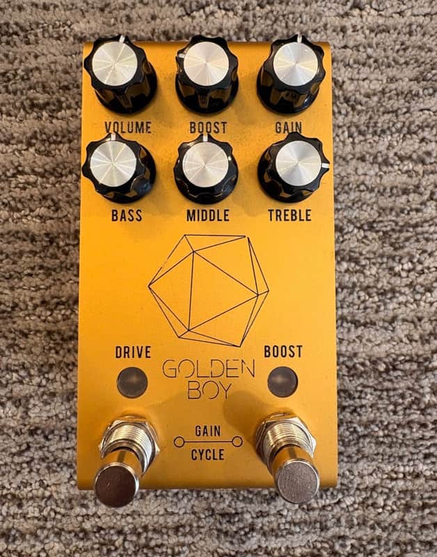 Jackson Audio Golden Boy Joey Landreth Signature Overdrive 2020 - Present - Gold image 1