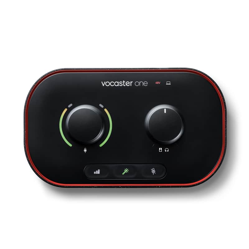 Focusrite Vocaster One 1-Channel Podcast Interface image 1