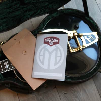MAYBACH "LIMITED FOR ESTUDIO 54 in Gold Hardware Lester Black Velvet Custom B7" HARDCASE, 3, 6 KG image 15
