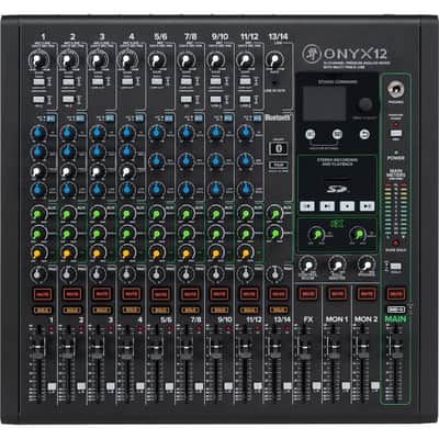 Mackie Onyx12 Premium Analog USB Mixer image 1