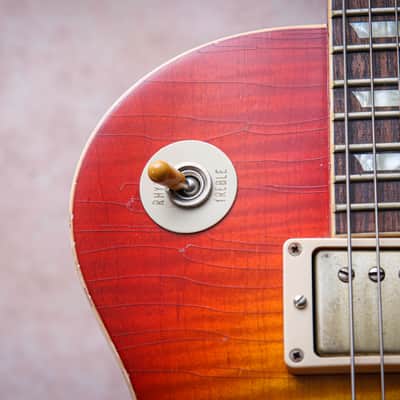 GIBSON USA Custom Shop '58 Les Paul Standard Reissue Aged "Cherry Sunburst + Rosewood" (2012) image 7