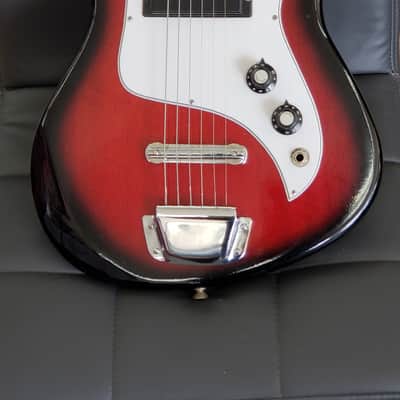 Sears & Roebuck - Silverstone -Teisco 1406 1960s, 1970s  - Sunburst image 12