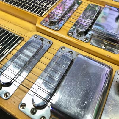 Fender Triple 8 Steel Guitar 1953 with Case and Slide Bars Vintage - Pre Owned image 7