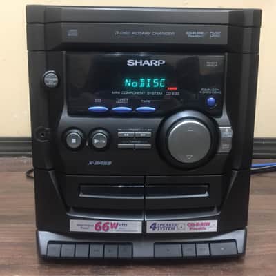 Sharp CD-E33 Mini Systems 3 CD Changer 4 Speaker Tape Deck AM FM Tuner image 5