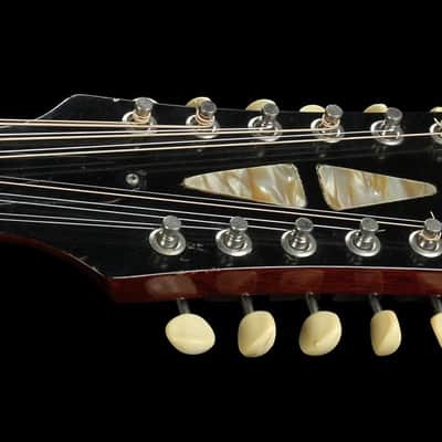 1963 Gibson Vintage B45-12 12-String Acoustic Guitar Sunburst image 4