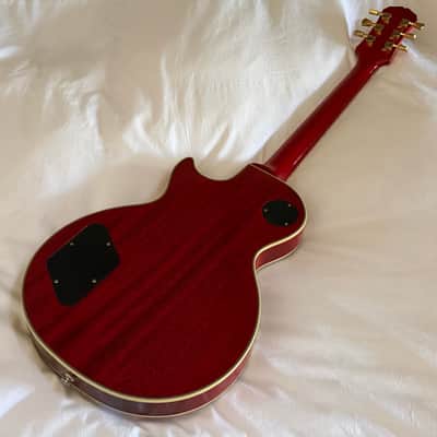 Vintage 2001 Epiphone (Gibson) Les Paul Custom Plus - Heritage Cherry Sunburst - Flame Top - Made in Korea (MIK) - Free Pro Setup image 15