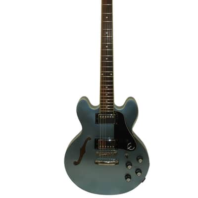 2012 Epiphone DOT Ultra-339 Semi-Hollow Electric Guitar, Pelham Blue image 1