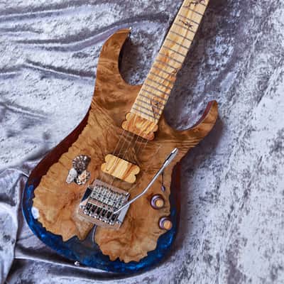 Immagine GB Liuteria Custom Boutique Ergal 6 string Fossil edition - 16