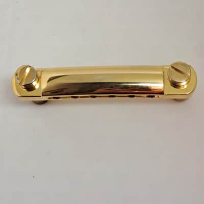 Ibanez Stop Bar Tailpiece w/ Posts- Tune-O-Matic - Gold Finish image 2