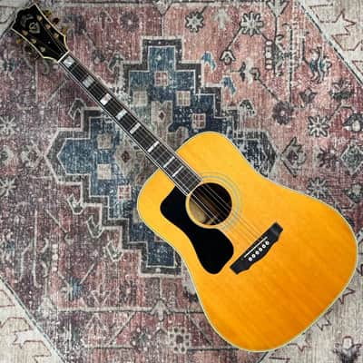 1975 Guild D55 LH Vintage Left Handed Westerly RI Natural Acoustic Guitar! image 3