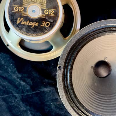 Matched Pair 2010 Celestion T3904A - Vintage 30 - 16 - ohm - Mueller 444 Cones image 4