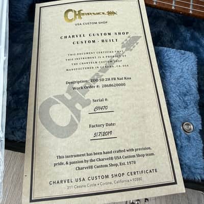 Charvel San Dimas 2019 - KOA Natural FR HH Kloppmann image 12