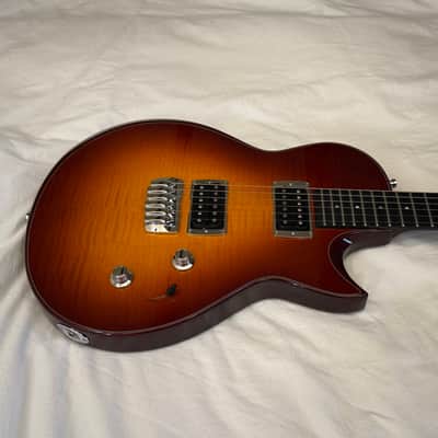 2007 Taylor SB1 Standard Electric Guitar - Flame Maple Top - Made in USA - Aged Cherry Sunburst - Free Pro Setup image 2