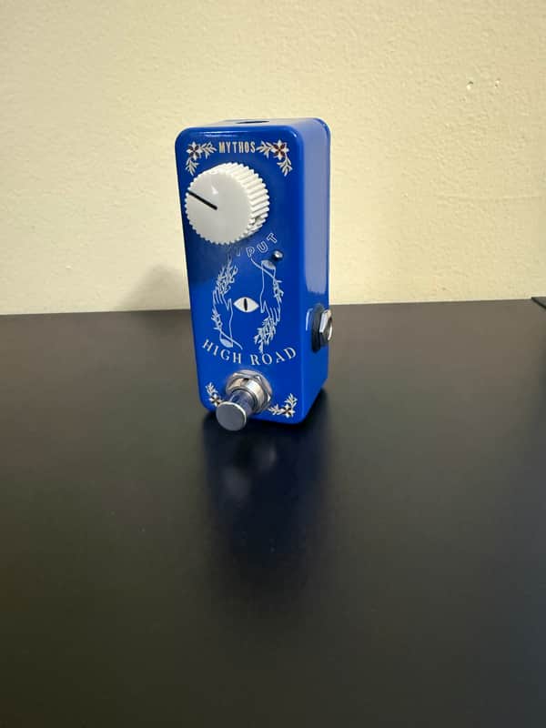 Mythos Pedals High Road Mini Fuzz 2018 - Blue image 1