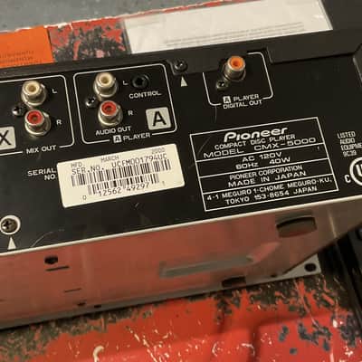 pioneer cmx 5000 dj cd player | Reverb