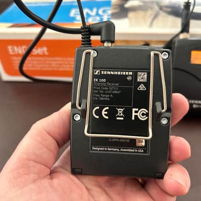 Sennheiser EW 100-ENG G3 - A Band 516-558MHz 2010s - Black image 4