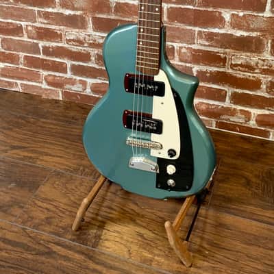 Harvester Guitars Lupine Short Scale Ser # 114 New/ 2020 Aged Pelham Blue (Authorized Dealer) image 10